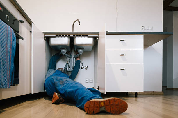 Professional Drain Cleaning technician working in Belmont, PA